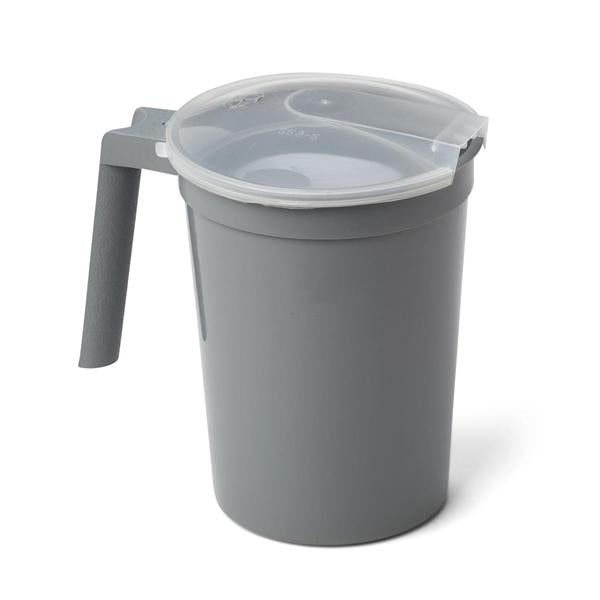 Pitcher Water Plastic 32 oz Graphite 100/Case